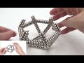 frame cuboctahedron made of magnetic balls uncut version cuboctahedron magnet balls and sticks