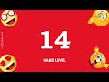 【Easy, Medium, Hard Levels】Can you Find the Odd Emoji out & Letters and numbers in 15 seconds #114