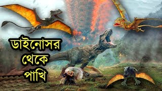 কিভাবে ডাইনোসর উড়তে শিখল | ডাইনোসর কিভাবে পাখি হল | Tech Duniya Bangla