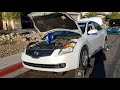 08 nissan altima trans fluid change.