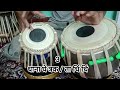 tabla lesson 24 ghazal theka vilambit dadra ghazal and filmi theka tutorial