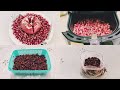 dry pomegranates seeds in air fryer anar dana only in 30 minutes recipe ❗️ by cwmap