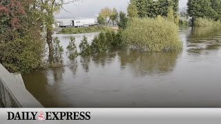 Northern Ireland hit with severe flooding as Storm Ciaran approaches