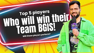 If these players perform they will win their team BGIS 2025 😲 #bgis2025 #bgis #bgmi