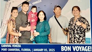 Carnival Venezia | January 2025 | Hotel | Port Canaveral, FL | Cabin | Circle C/Club O2 Tour | Day 1