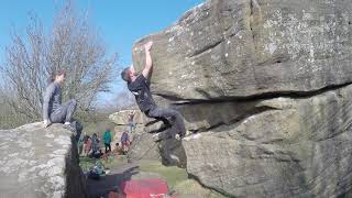 The Pommel (6C+) Brimham Rocks