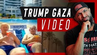 Trump Shares Bizarre AI Gaza Video Amidst Federal Worker Layoffs