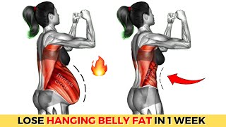 The Best Exercises for Hanging Belly Fat | 30-min Workout To LOSE 3 INCHES OFF WAIST in 1 Week