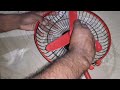 smallest 12volt dc 6inch lovely solar fan unboxing and testing