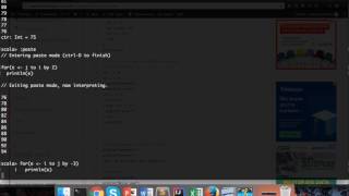Programming Constructs in Scala