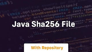 java sha256 file