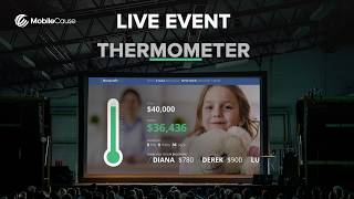 MobileCause Live Event Thermometer