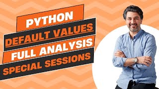 Default Values in Python Constructor | init Made Easy #Python #Programming #OOP #Constructor