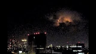 ラピュタ「竜の巣出現!?」と騒がれた不気味な発光 Supercell and lightning at Tokyo