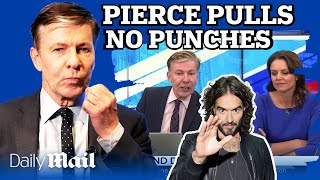 ‘Listen to yourselves!’ Andrew Pierce blasts Russell Brand defenders after THAT GB News bust-up