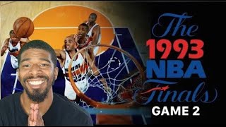 1993 NBA Finals Game 2 Chicago Bulls vs Phoenix Suns Pt 2/4 | Reaction