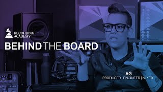 AG Talks Getting A Great Vocal, Breaking Into The Sync World & More | Behind The Board