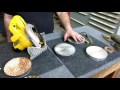 Making flat lapping plates 1