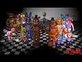 [C4D FNaF] Speed Art - New or Withered Animatronics? (My first speed Art)