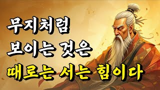 1시간 쉽게 듣는 인생 고전 | 무지처럼 보이는 것은 때때로 서는 힘이다 | 논어, 공자, 채근담 | 오디오북