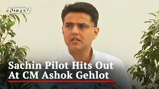"Ashok Gehlot's Leader Seems To Be Vasundhara Raje": Sachin Pilot's Attack