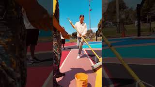 Zendaya helps out with the project backboard in Oakland. #zendaya #shortvideo #shorts