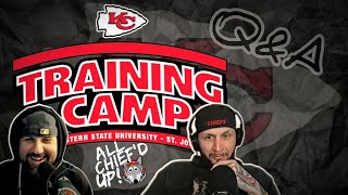 Chiefs Camp Questions Answered! New Mahomes shoes, Justyn Ross news, Isiah Pacheco hype, and more!