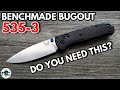 Benchmade Bugout 535-3 S90V / Carbon Fiber Folding Knife - Overview and Review