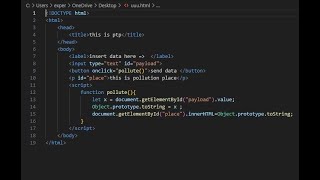 JavaScript for bug hunter - prototype pollution vulnerability
