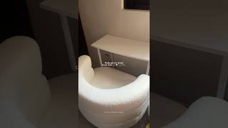 unboxing Vanity Cloud Aesthetic Single Sofa Nordic Style Makeup Chair Lazy Comfortable Sofa Chair