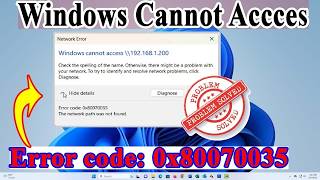 How to Fix Windows 11 Cannot Access Shared Folder & Drive (Network Error Fix!) 2026