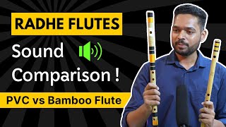 Radhe Flute Review | C Scale Review | PVC Flute vs Bamboo Flute | Flute Sound Comparison | PVC Flute