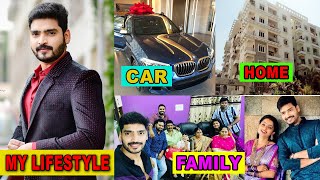 Serial actor Ravi Krishna lifeStyle 2021 |  Wife, Age, House, Family, Remuneration, Net Worth