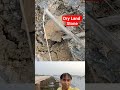 dry land stone 🪨 🤎 stone found under dry soil and it s sound shorts viral