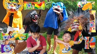 Irvan Belikan Es Krim Semua Barongan