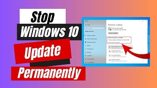 How to Stop Windows 10 Update Permanently | Disable Auto Updates | Turn Off Automatic Updates