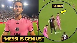 The genius MESSI directing Campana before the goal against DC United | Football News Today