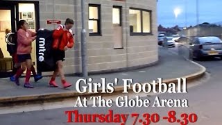 Girls' Football At The Globe Arena