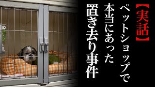 《ペットホテル置き去り事件》ペットショップで本当にあった怖い話。【体験談】