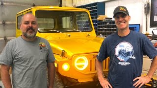 Ed's LJ 20 wiring is completed! Lights are on! Will the Golden Nugget run?!?