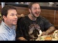 Post Malone Pulls Up On Mark Wahlbergs To Eat At His Burger Joint