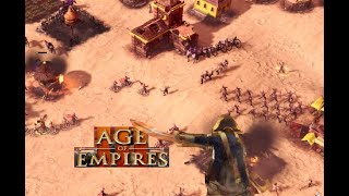 Age of Empires III: Fighting in a skirmish /90 (2vs2)