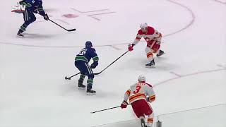 Quinn Hughes Fake Pass and Shoot