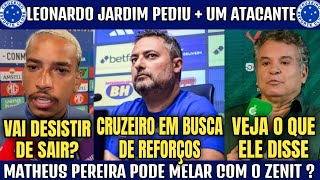 😱🔥 CRUZEIRO BUSCA NOVO ATACANTE NO MERCADO ! MATHEUS PEREIRA PODE MELAR ? E ALENCAR PROVOCOU.