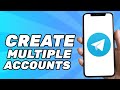 How to Make Alt Account on Telegram (Multiple Accounts)