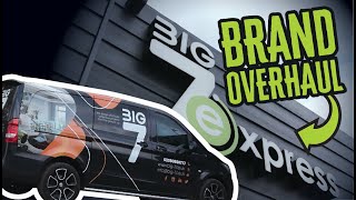 Big7 get a total brand overhaul  - Vehicle graphics - signage - window frosting \u0026 more