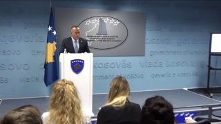 Kryeministri Haradinaj, konferenca për media (Drejtpërdrejt)