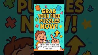 FREE Printable Puzzles = Instant Quiet Time! 🧩✨