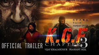 KGF Chapter 3 Official Trailer | Yash | Prasanth Neel | Raveena Tandon | KGF 3 Trailer