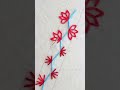 new and pretty border design hand embroidery tutorial shorts embroidery viralvideo cute art